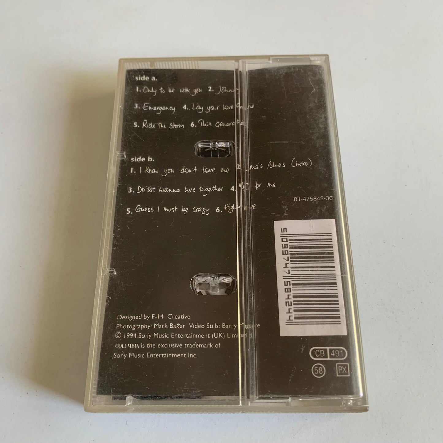 Roachford - Permanent Shade Of Blue - 1994 Occasion