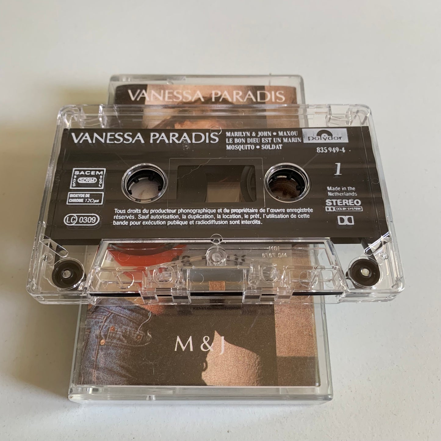 Vanessa Paradis - M & J - 1988 Occasion