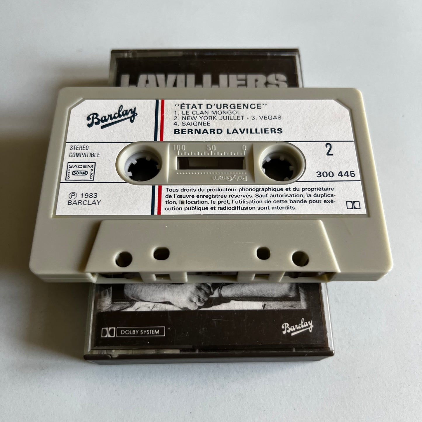 Bernard Lavilliers - Etat D'urgence - 1983