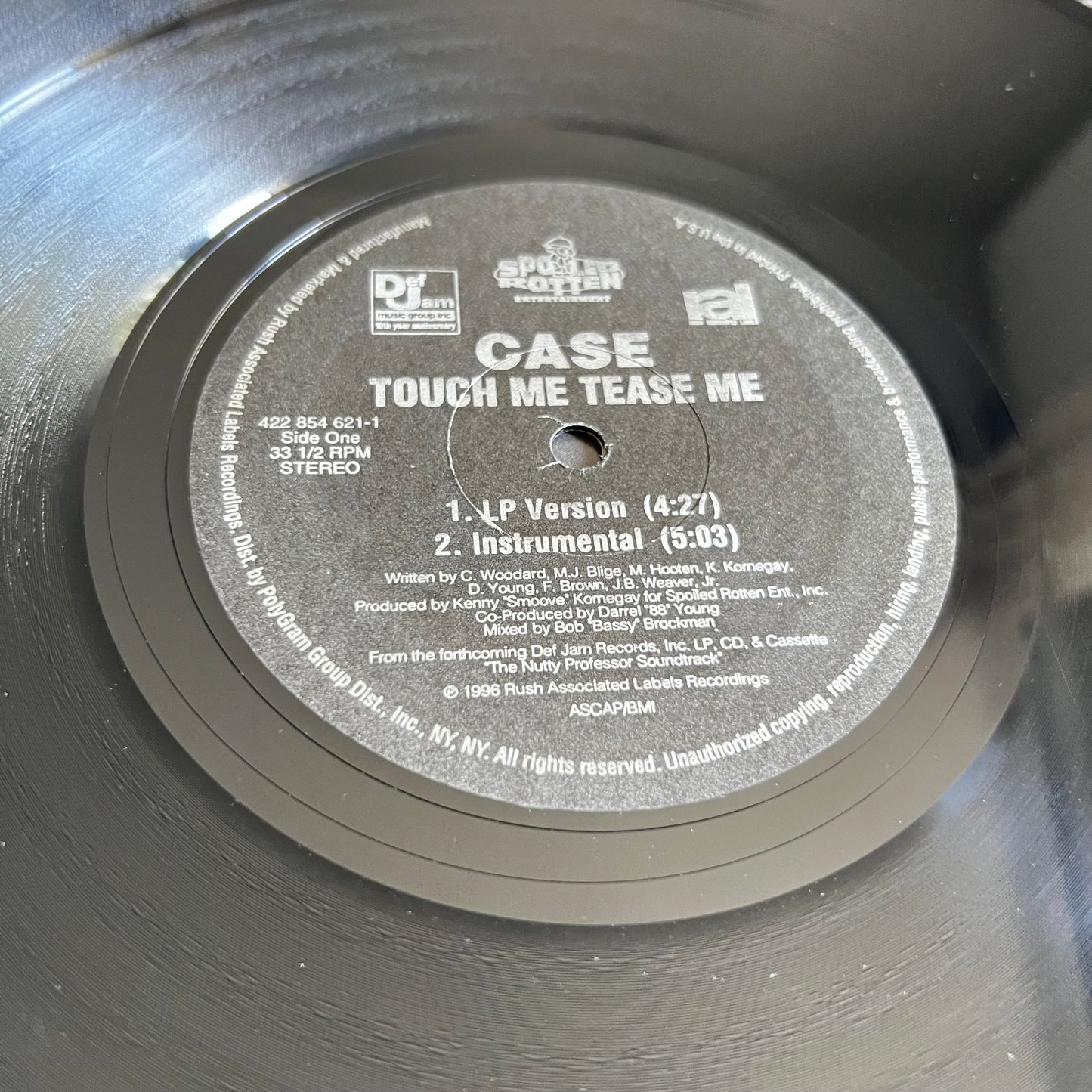 Case - Touch Me Tease Me - Single 1996