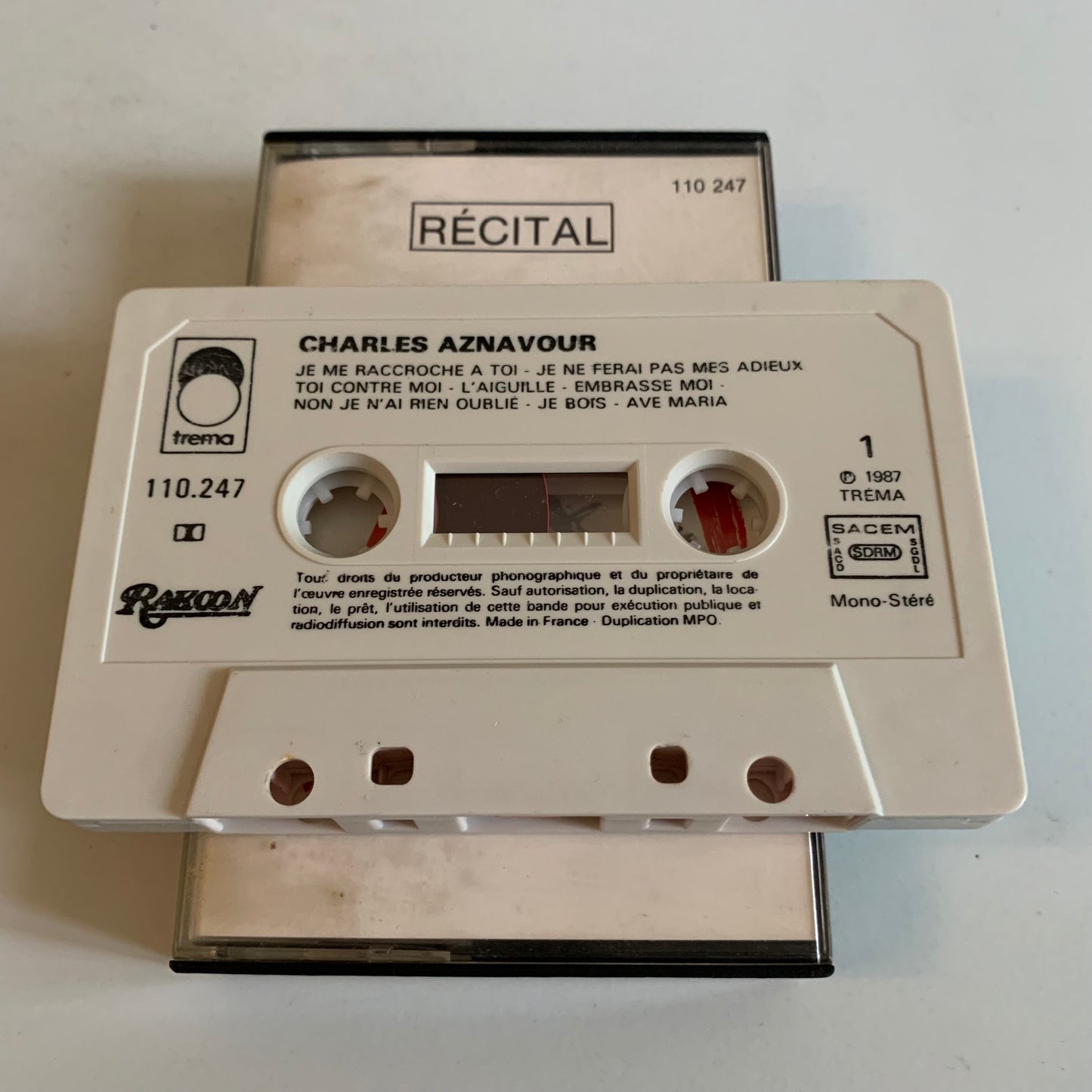 Charles Aznavour - Récital - 1988 Occasion