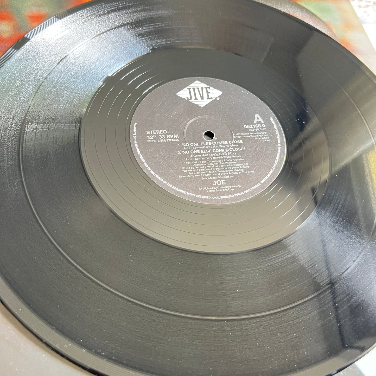 Joe - No One Else Comes Close - Single 1998