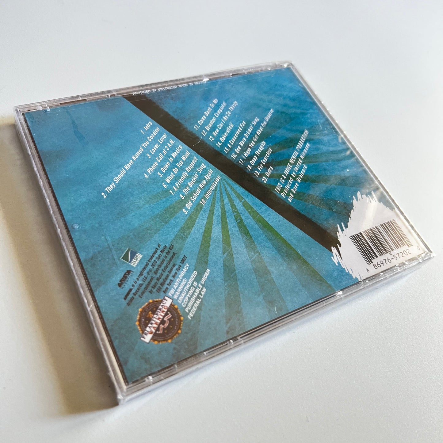 CD - Jerrod Niemann - Judge Jerrod & The Hung Jury - 2010 Neuf sous Blister