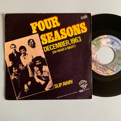Four Seasons - December, 1963 (Oh, What A Night) - Single 1976