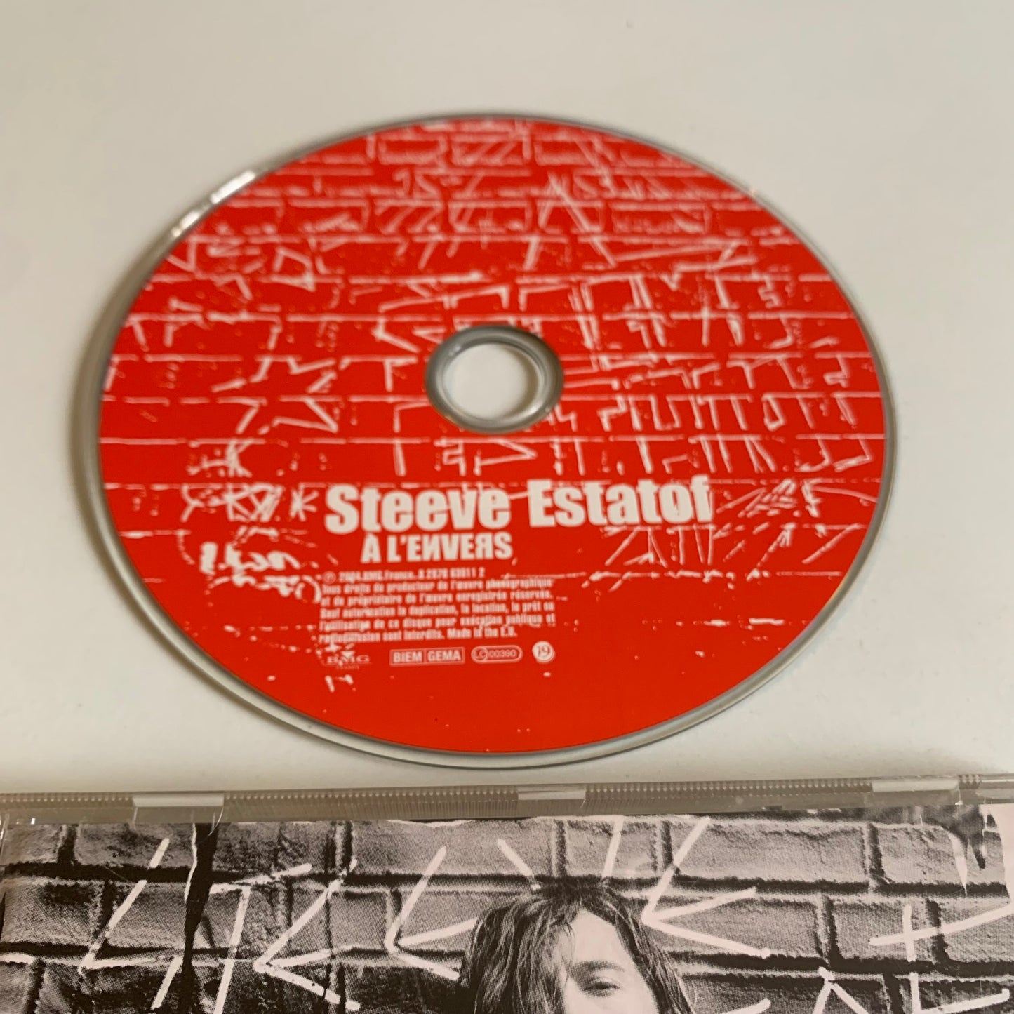 CD - Steeve Estatof - À L'Envers - 2004