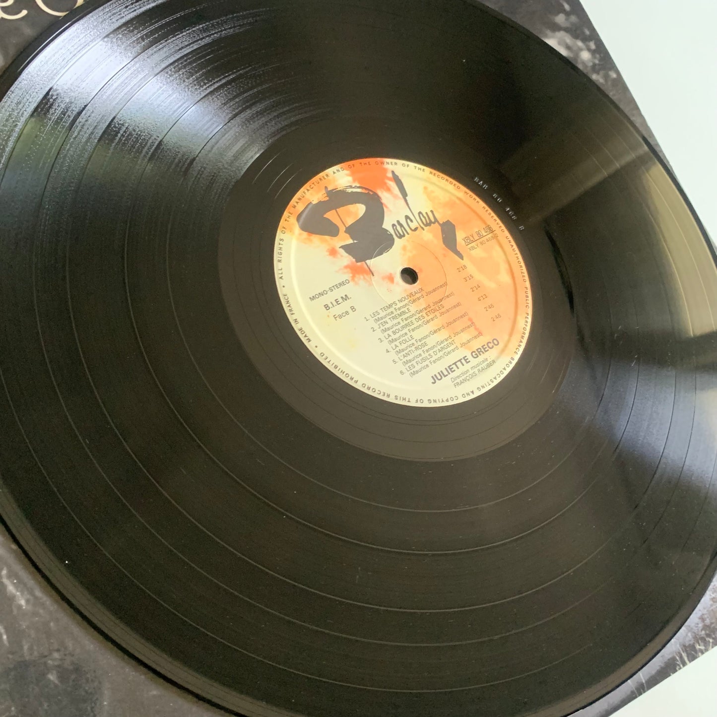 Juliette Greco - Dédicacé - LP 1972 Occasion