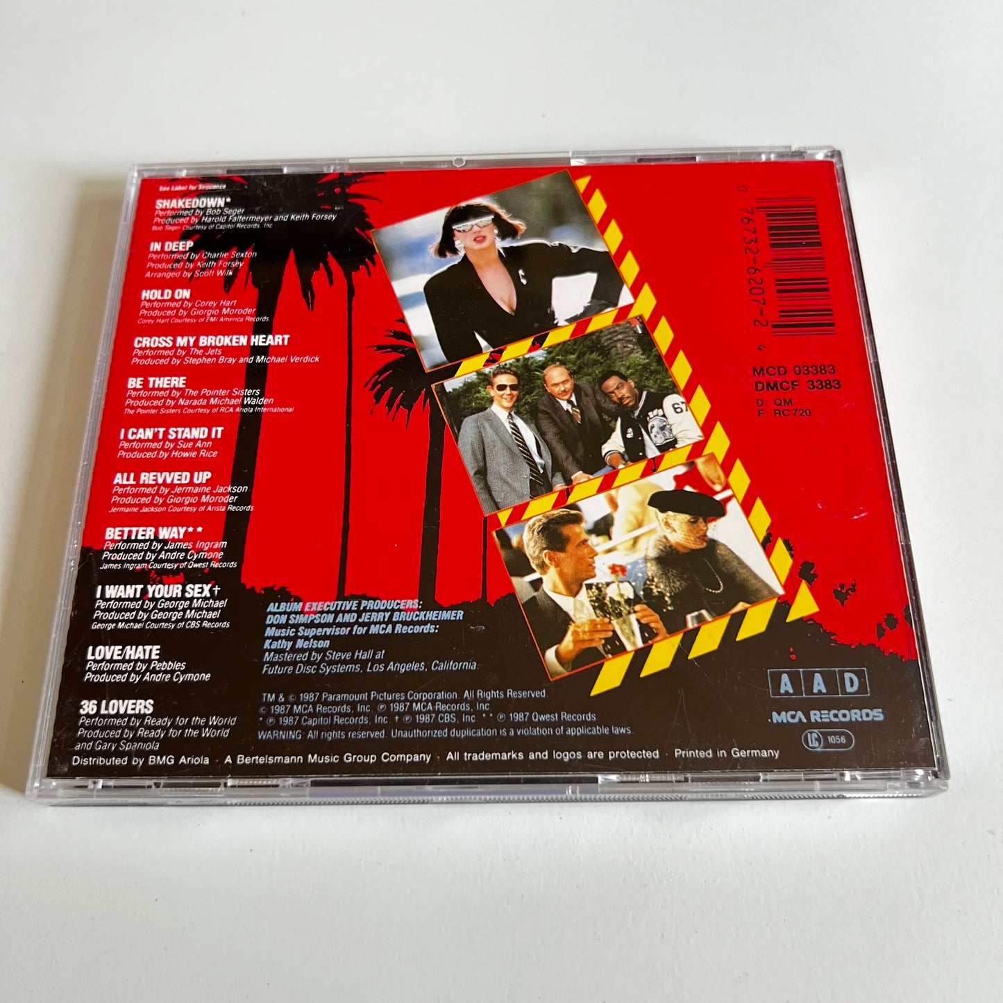 CD - Beverly Hills Cop II (The Motion Picture Soundtrack Album) - 1987