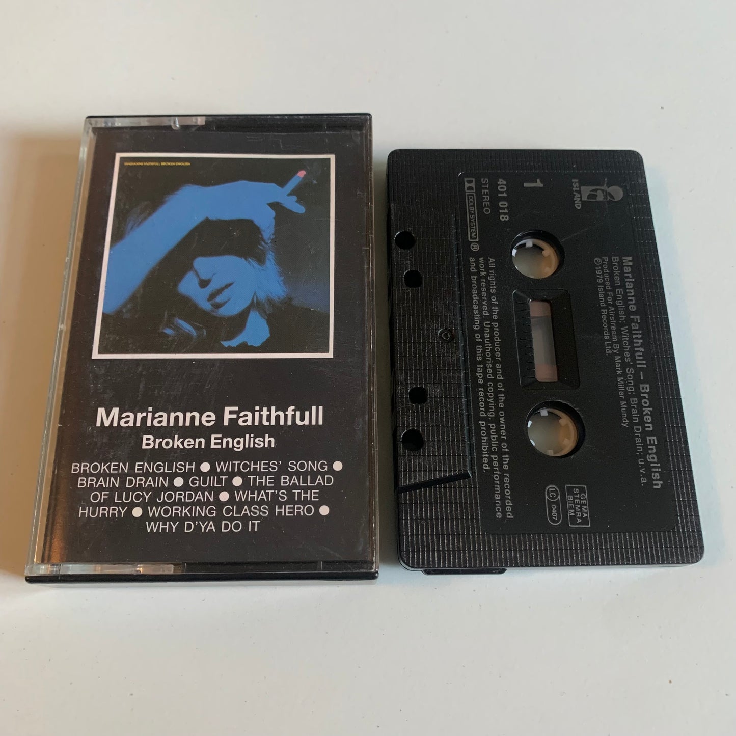 Marianne Faithfull - Broken English - 1979 Occasion