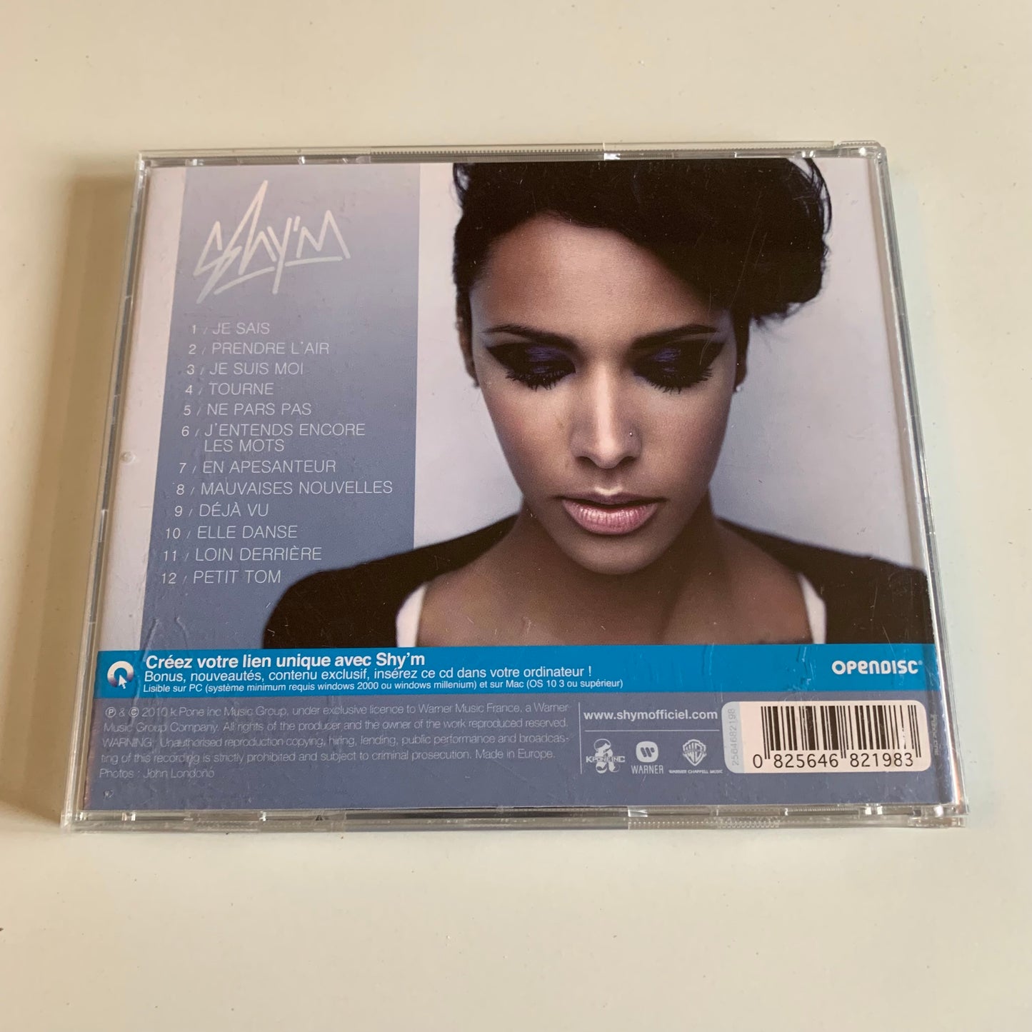 CD - Shy’m - Prendre L'Air - 2010
