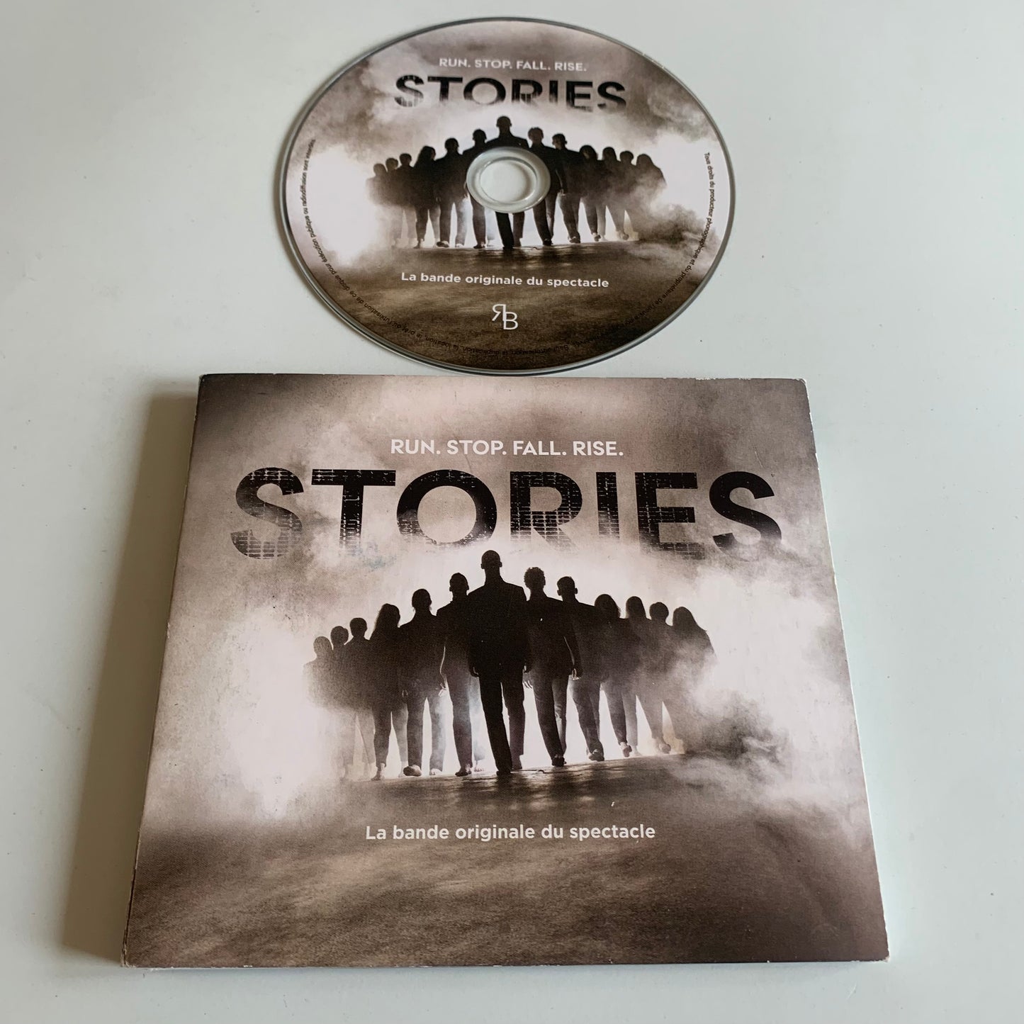 CD - Run Stop Fall Rise - Stories - Bande Originale du Spectacle - 2021 Occasion