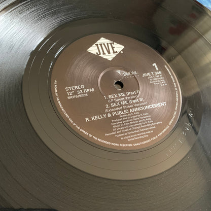 R. Kelly - Sex Me (Parts I & II) - Single 1993