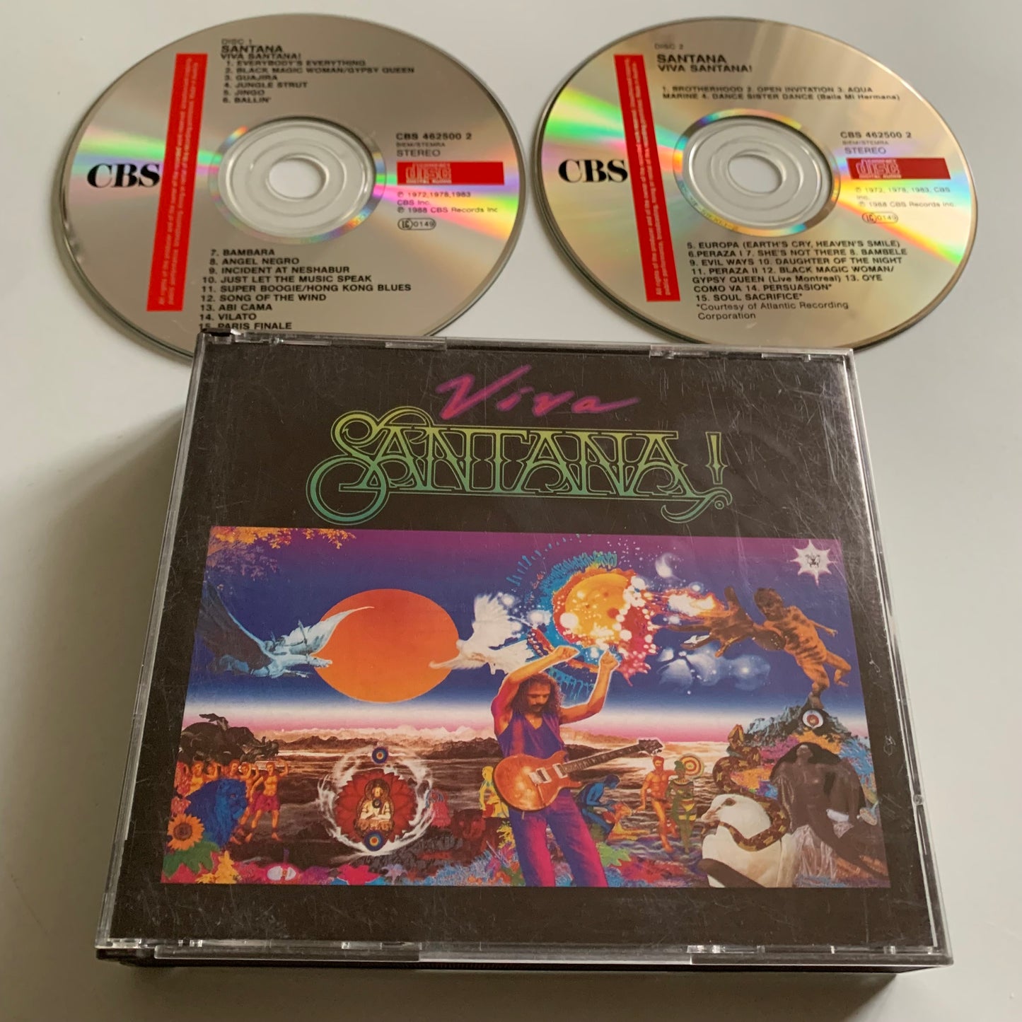 CD - Santana - Viva Santana - 1988 Occasion