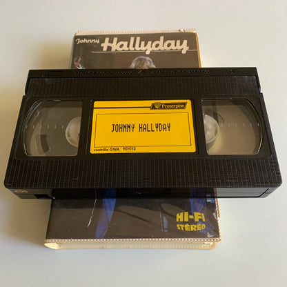 Johnny Hallyday - Pavillon de Paris - VHS 1989 Occasion
