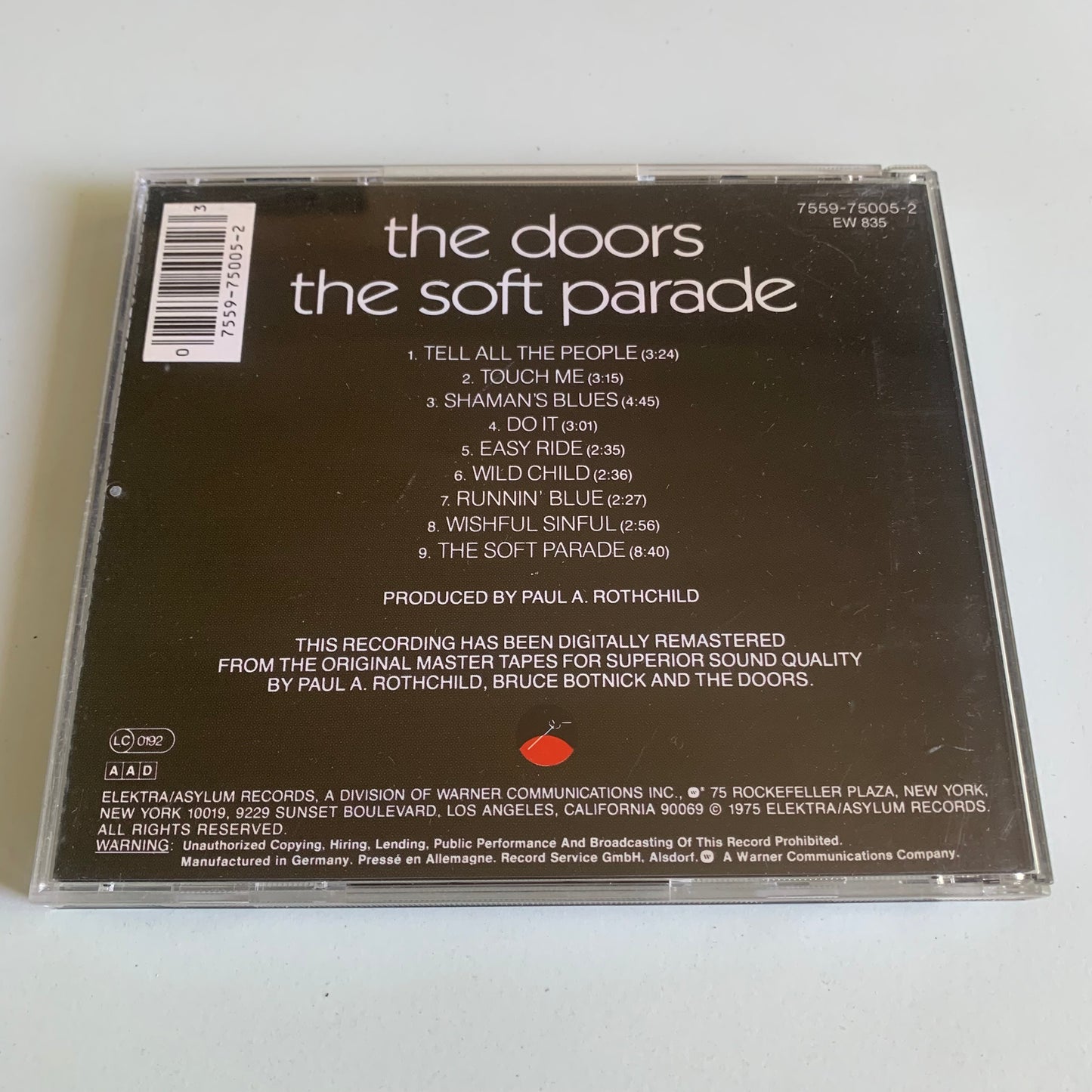 The Doors - The Soft Parade - Occasion