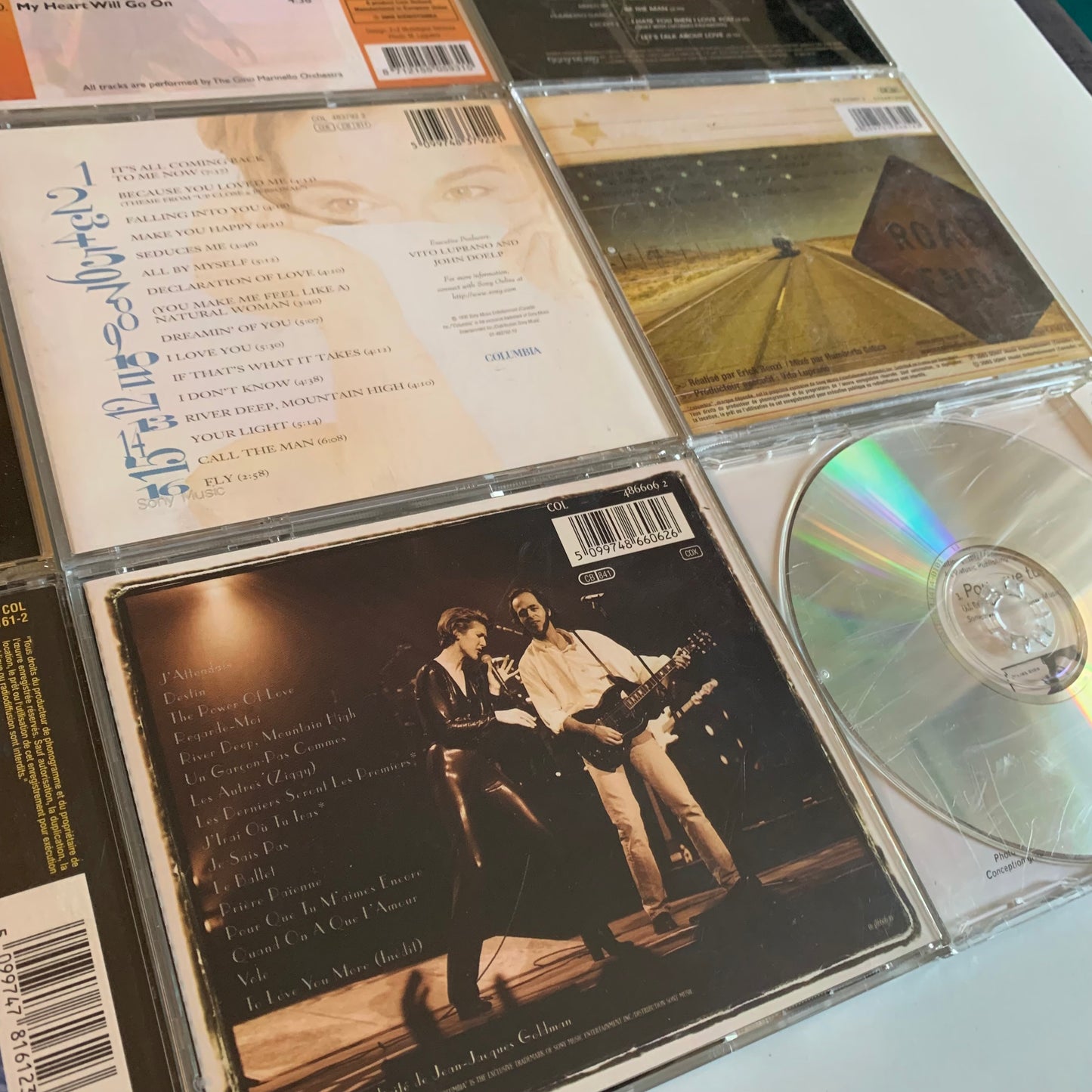 CD - Céline Dion - Lot 8 Album + 1 Maxi Single - Occasion