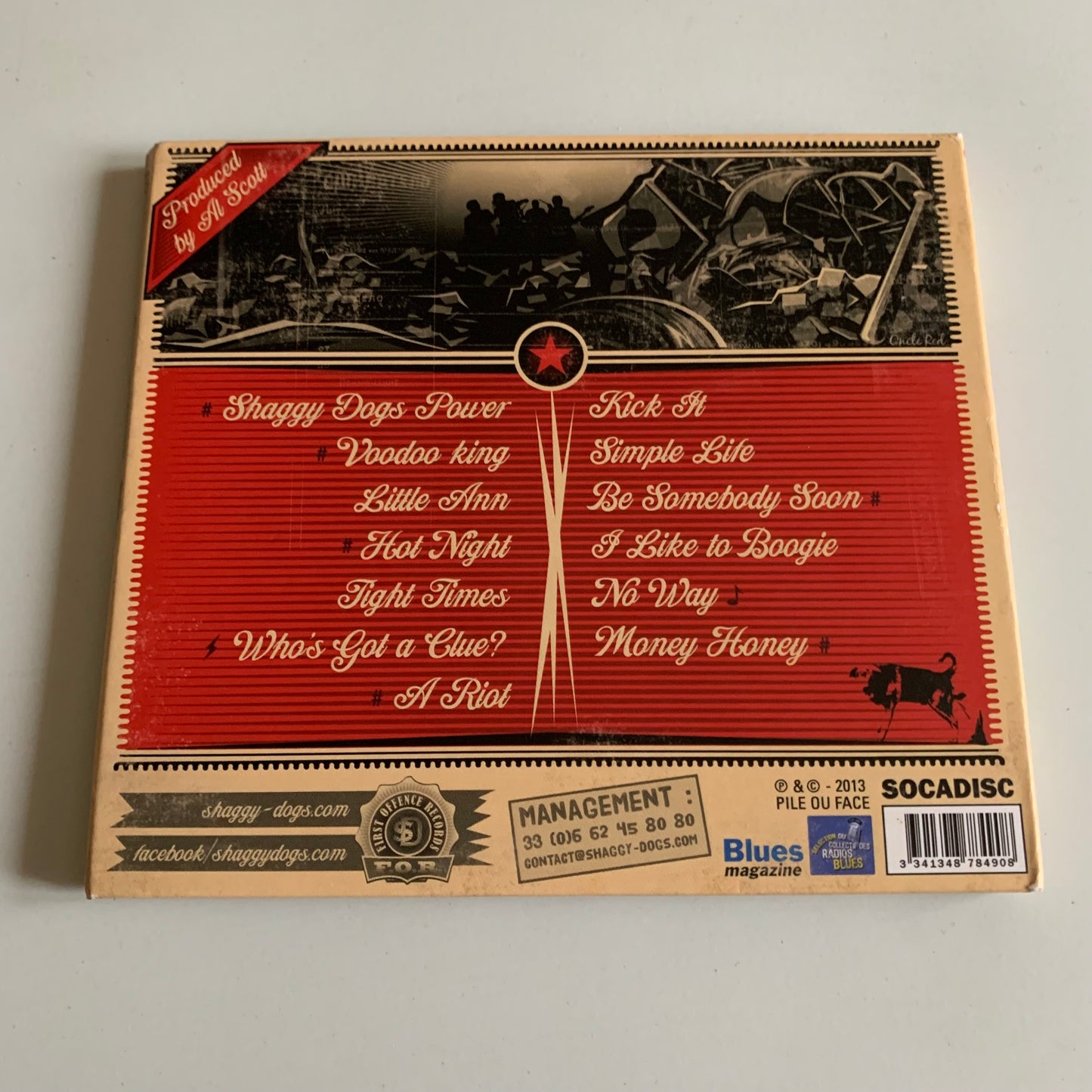 CD - Shaggy Dogs - Renegade Party - 2013 Occasion