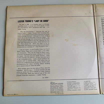 Lester Young - Lester Young Memorial Album - Double Vinyle 33 tours 1967 Occasion