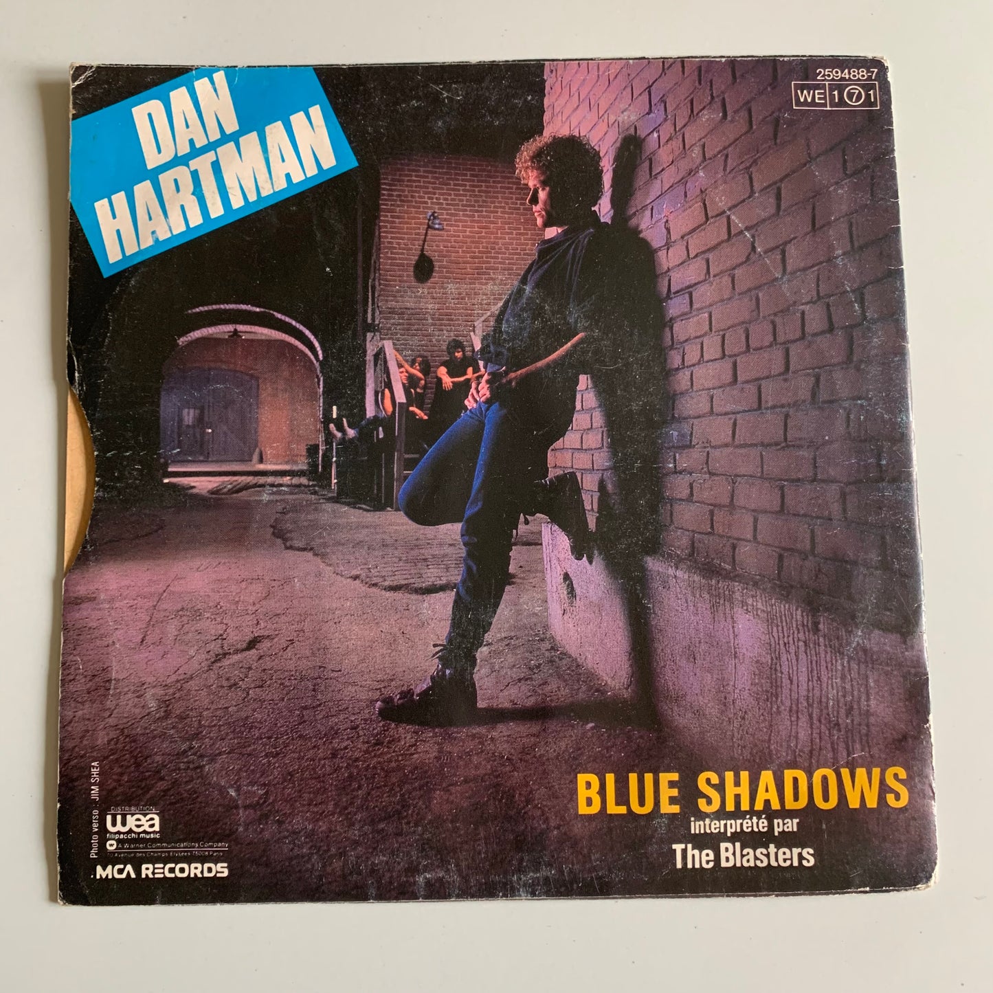 Dan Hartman - The Blasters - I Can Dream About You / Blue Shadows - Single 1984 Occasion