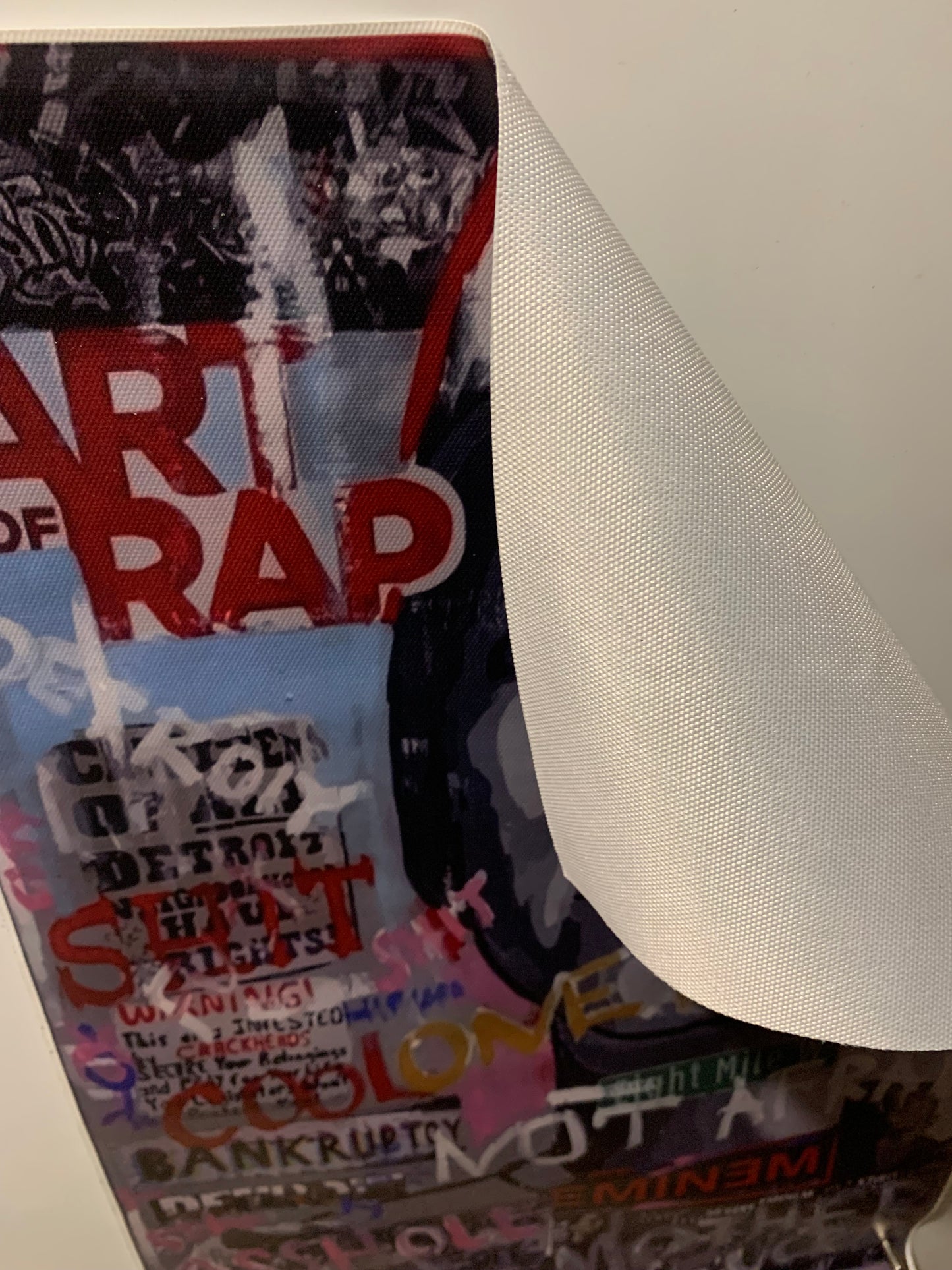 Affiche Poster en Toile - Eminem - Art Rap - 45/30cm