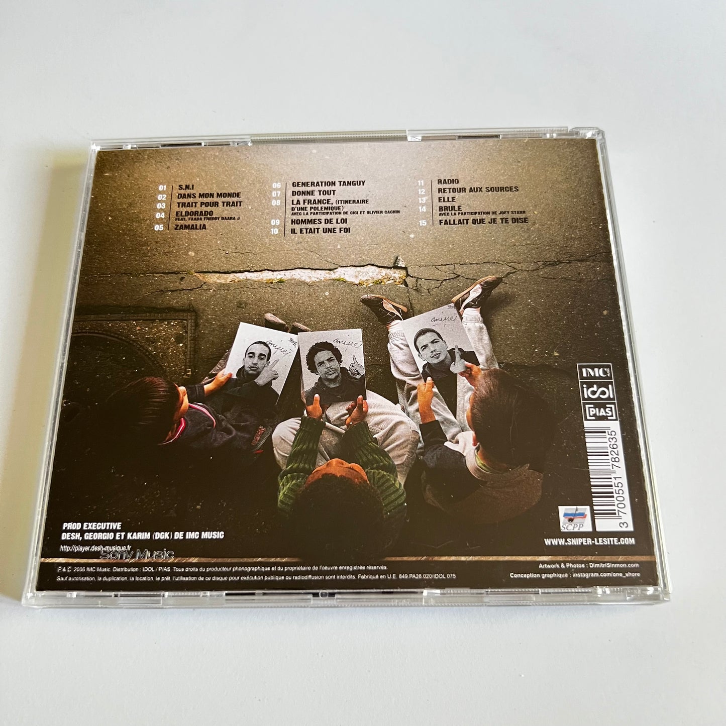CD - Sniper - Trait Pour Trait - 2019