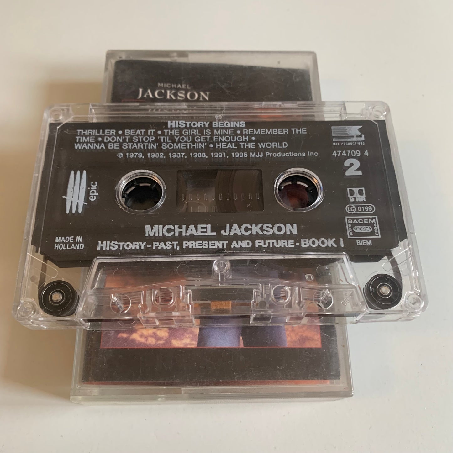 Michael Jackson - HIStory - Past, Present And Future - Book I - 1995