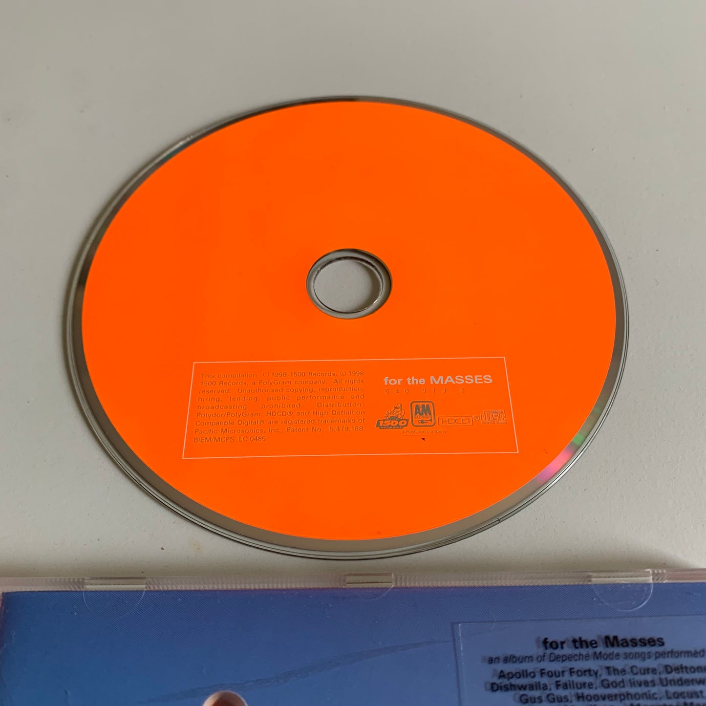 CD - Variétés - Artists For The Masses - 1998 Occasion