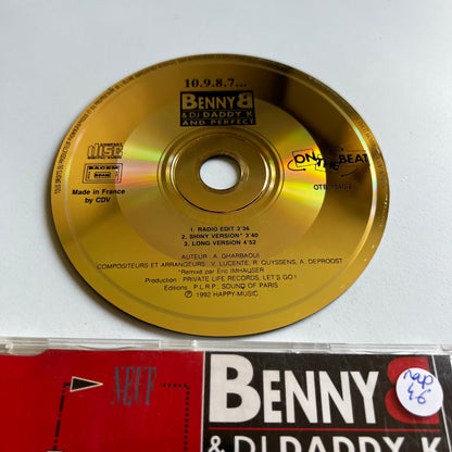 CD - Benny B - DJ Daddy K - Perfect - Dix, Neuf, Huit - Single 1992