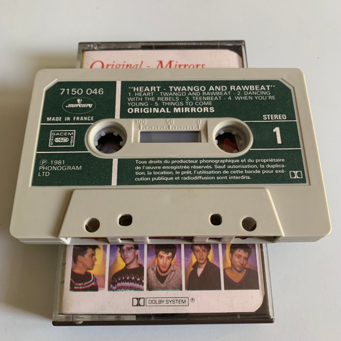 Original-Mirrors - Heart-Twango & Raw-Beat - 1981 Occasion