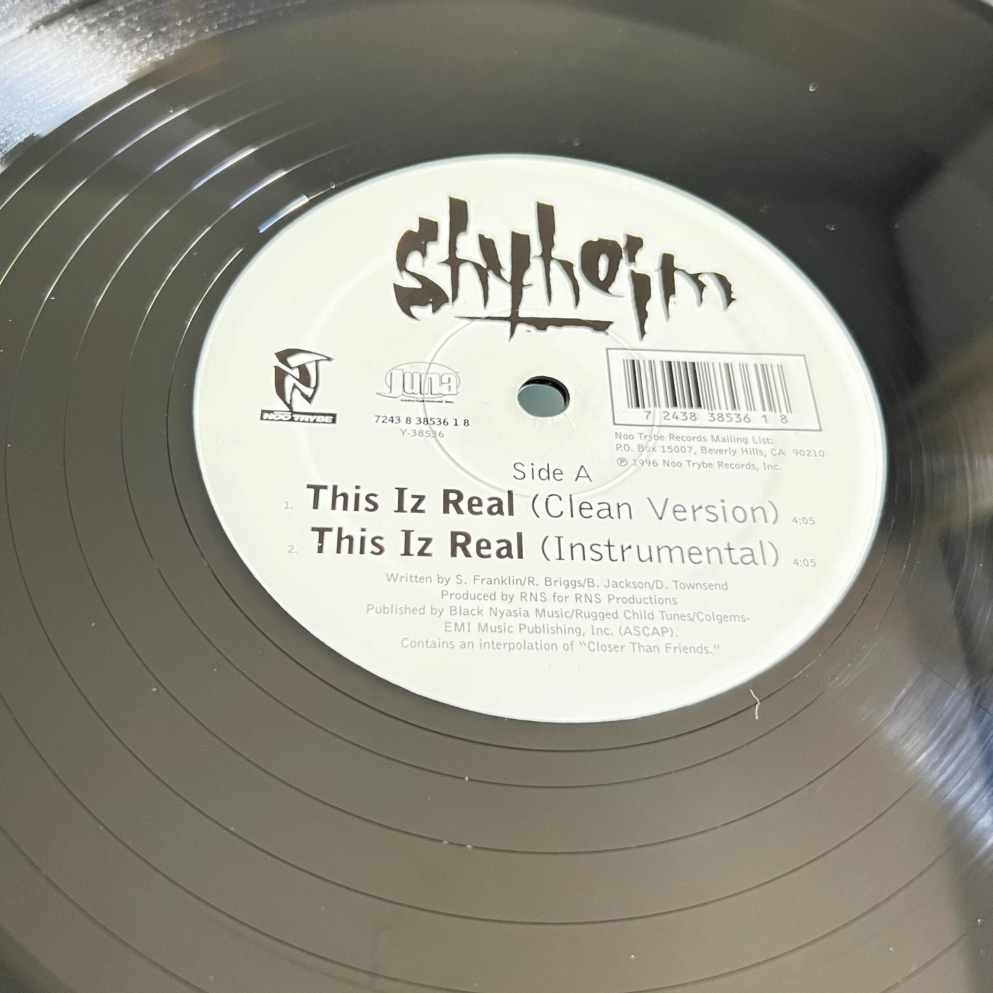 Shyheim - This Iz Real - Single 1996
