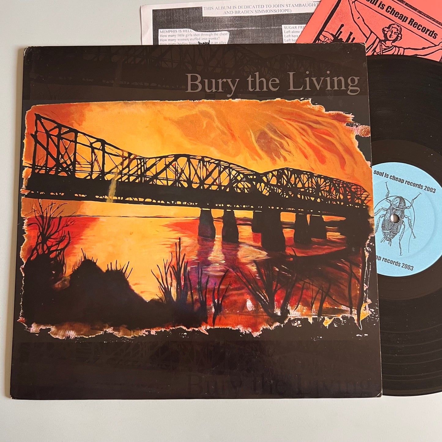 Bury The Living - Burn This Fucking Nightmare - LP 2004