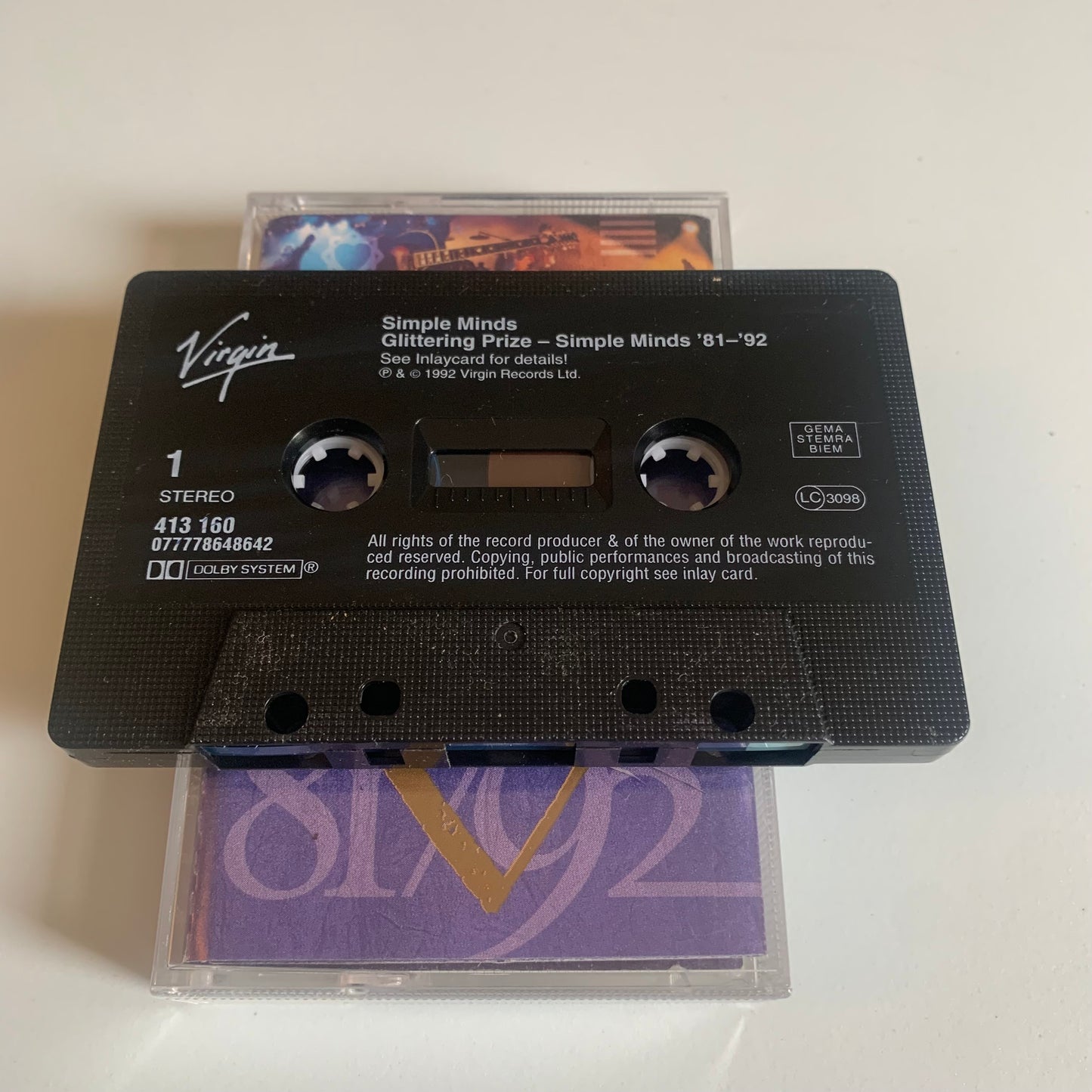 Simple Minds - Glittering Prize 81/92 - 1992 Occasion