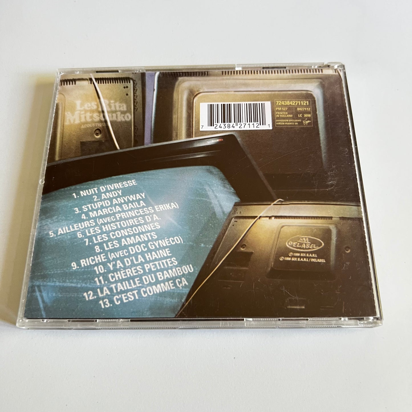 CD - Les Rita Mitsouko - Acoustiques - 1996