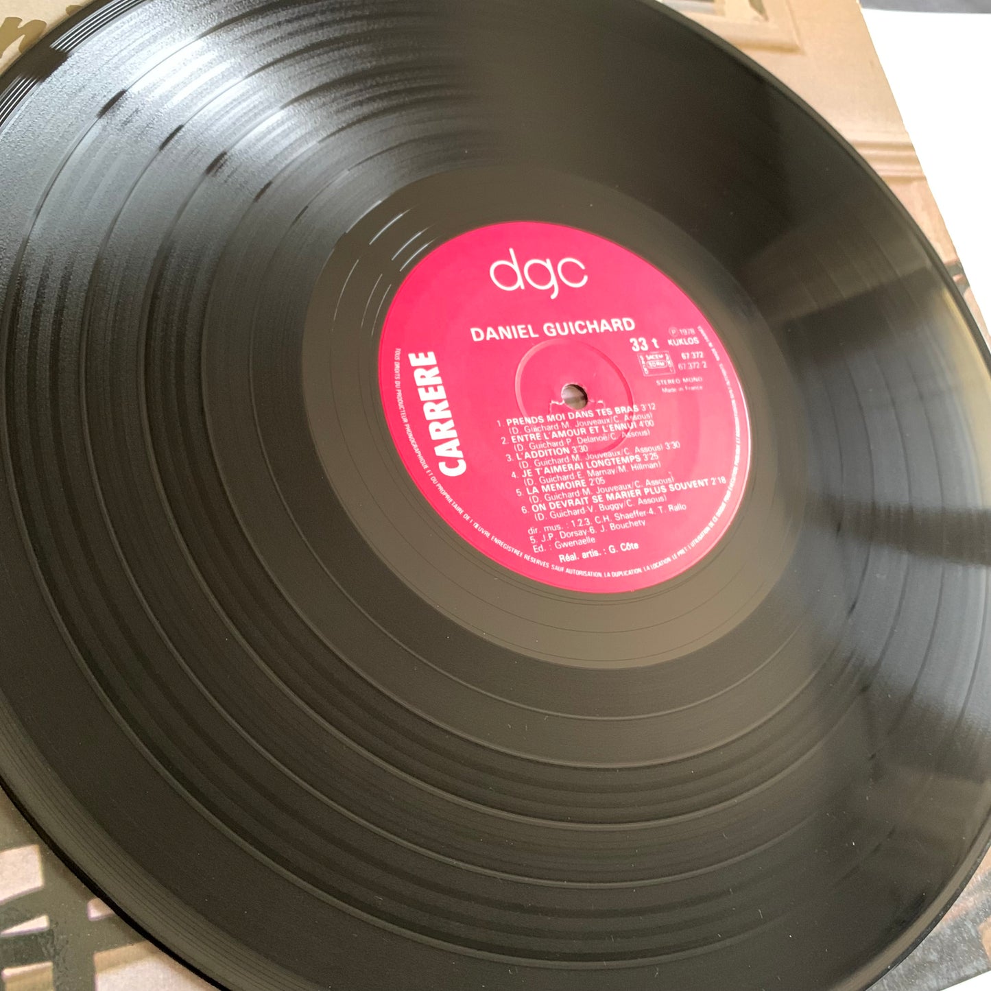 Daniel Guichard - LP 1979