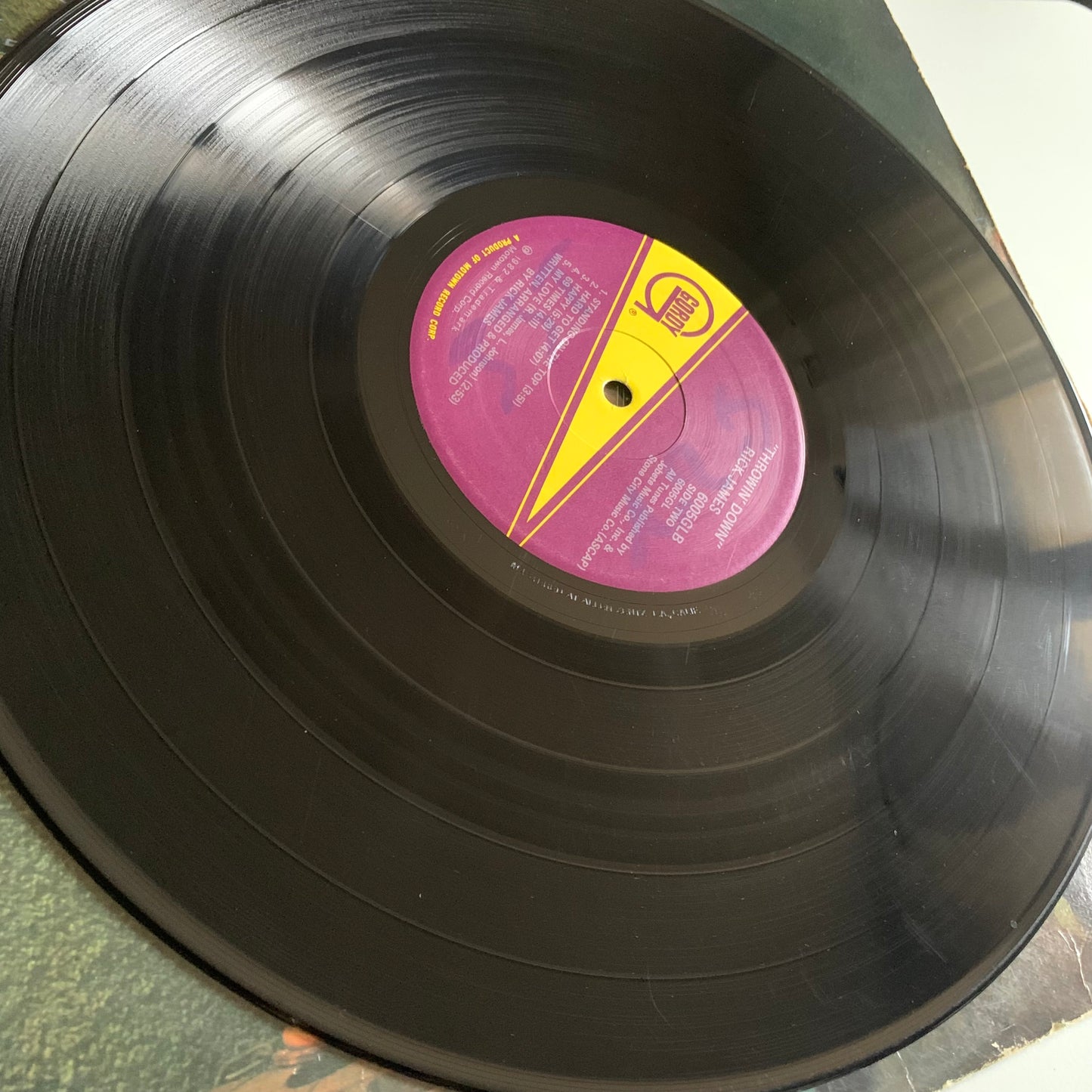 Rick James - Throwin' Down - LP 1982