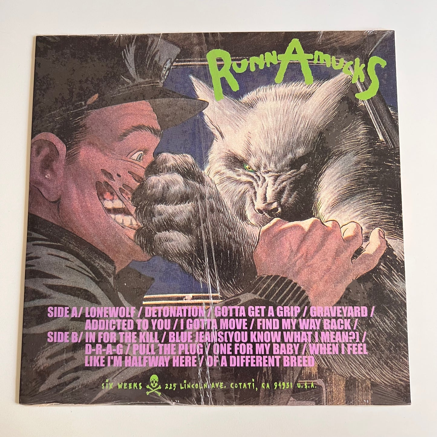 RunnAmucks - Of A Different Breed - LP 2003 Neuf sous Blister