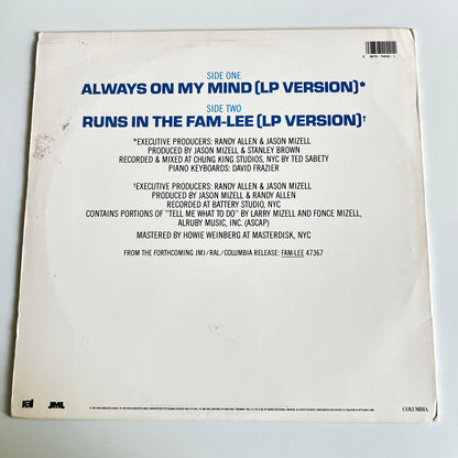 Fam-Lee - Always On My Mind - Single 1991