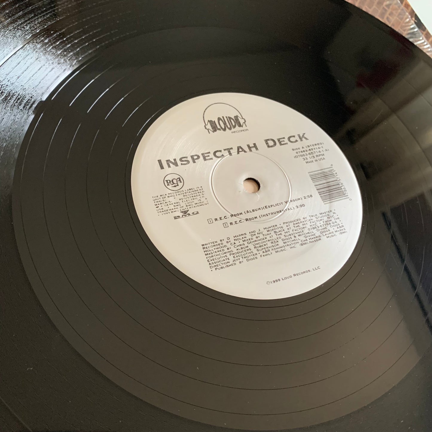 Inspectah Deck - R.E.C. Room - Single 1999