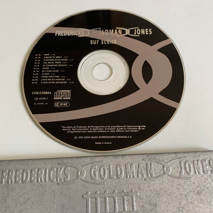 Fredericks Goldman Jones - Sur Scène - Métal Box 1992 Occasion