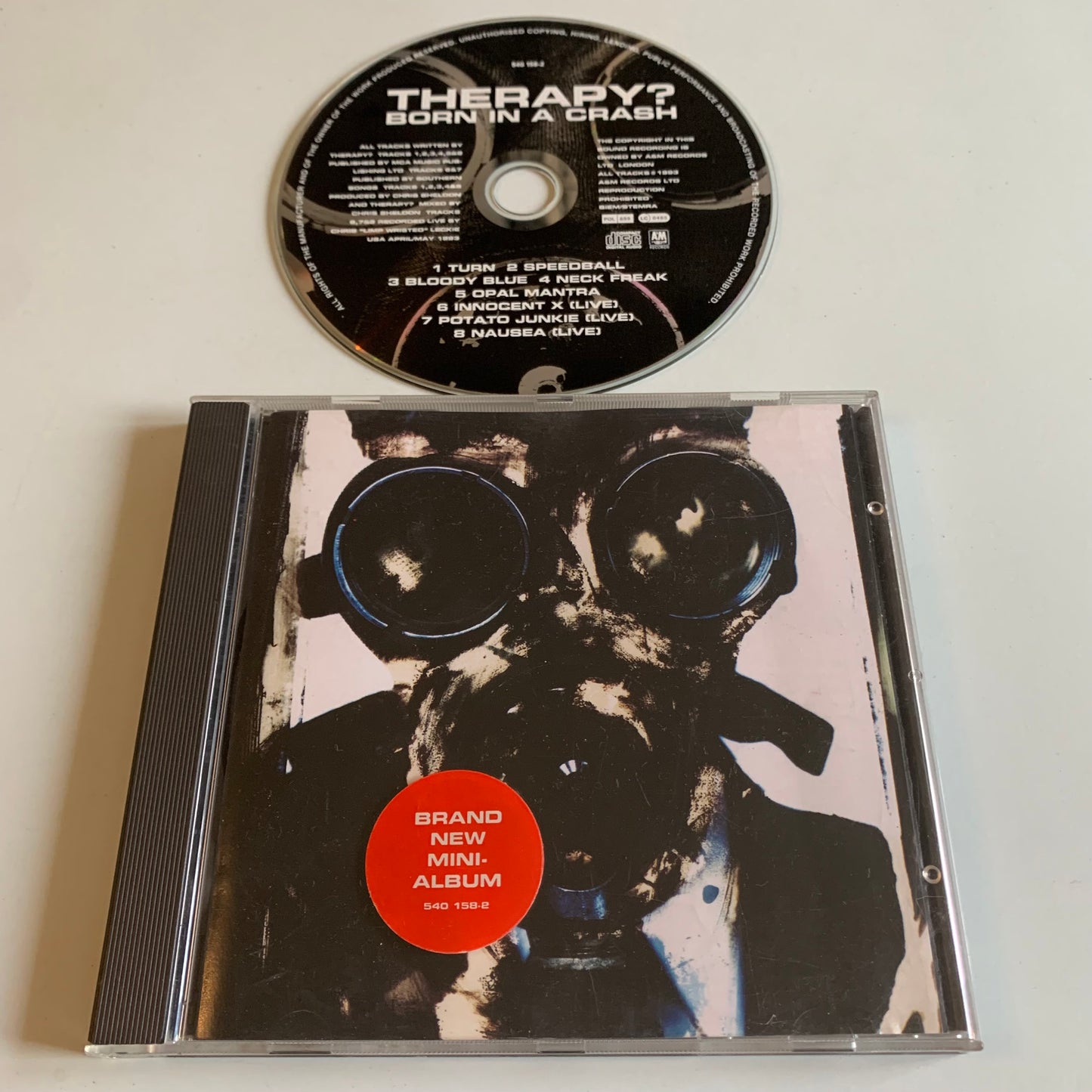 CD - Therapy? - Born In A Crash - 1994 Occasion