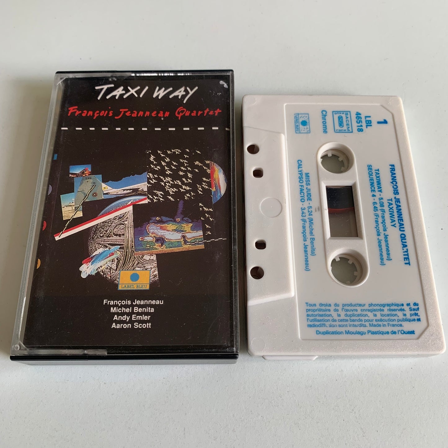 François Jeanneau Quartet - Taxi Way - Occasion