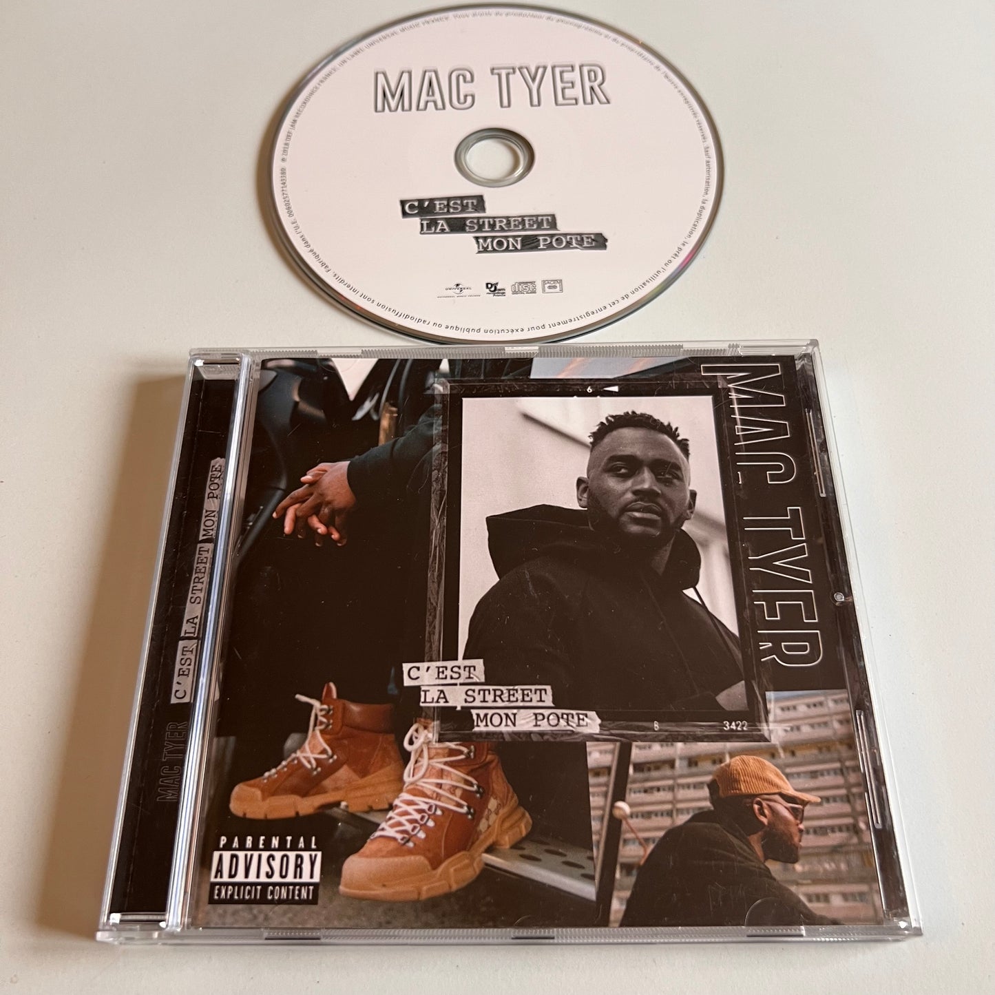 CD - Mac Tyer - C'est La Street Mon Pote - 2018