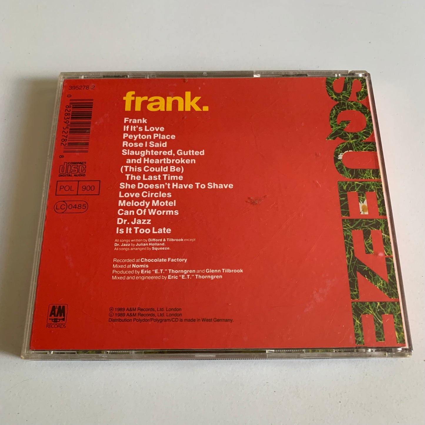 Squeeze - Frank - 1989 Occasion