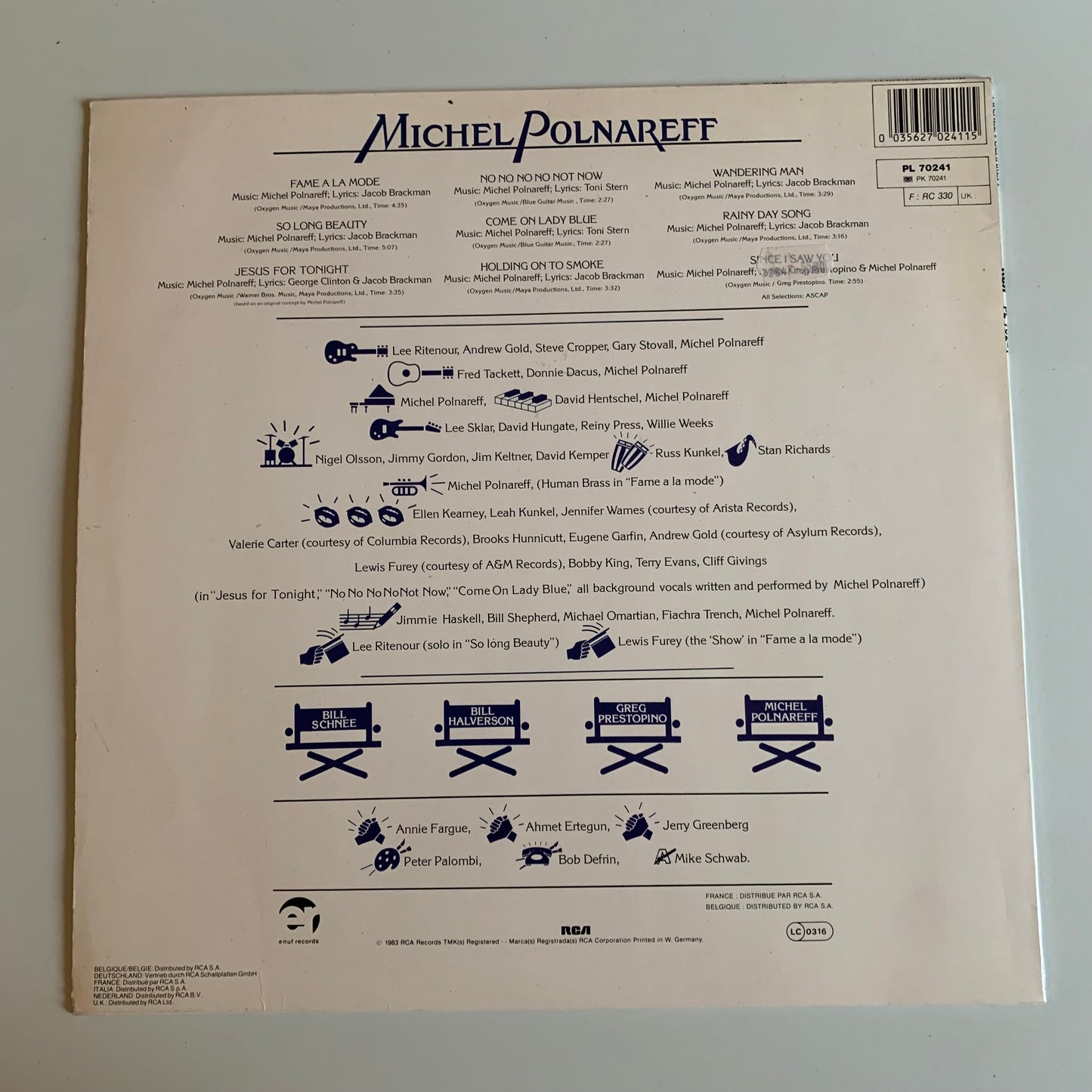 Michel Polnareff - LP 1983 Occasion