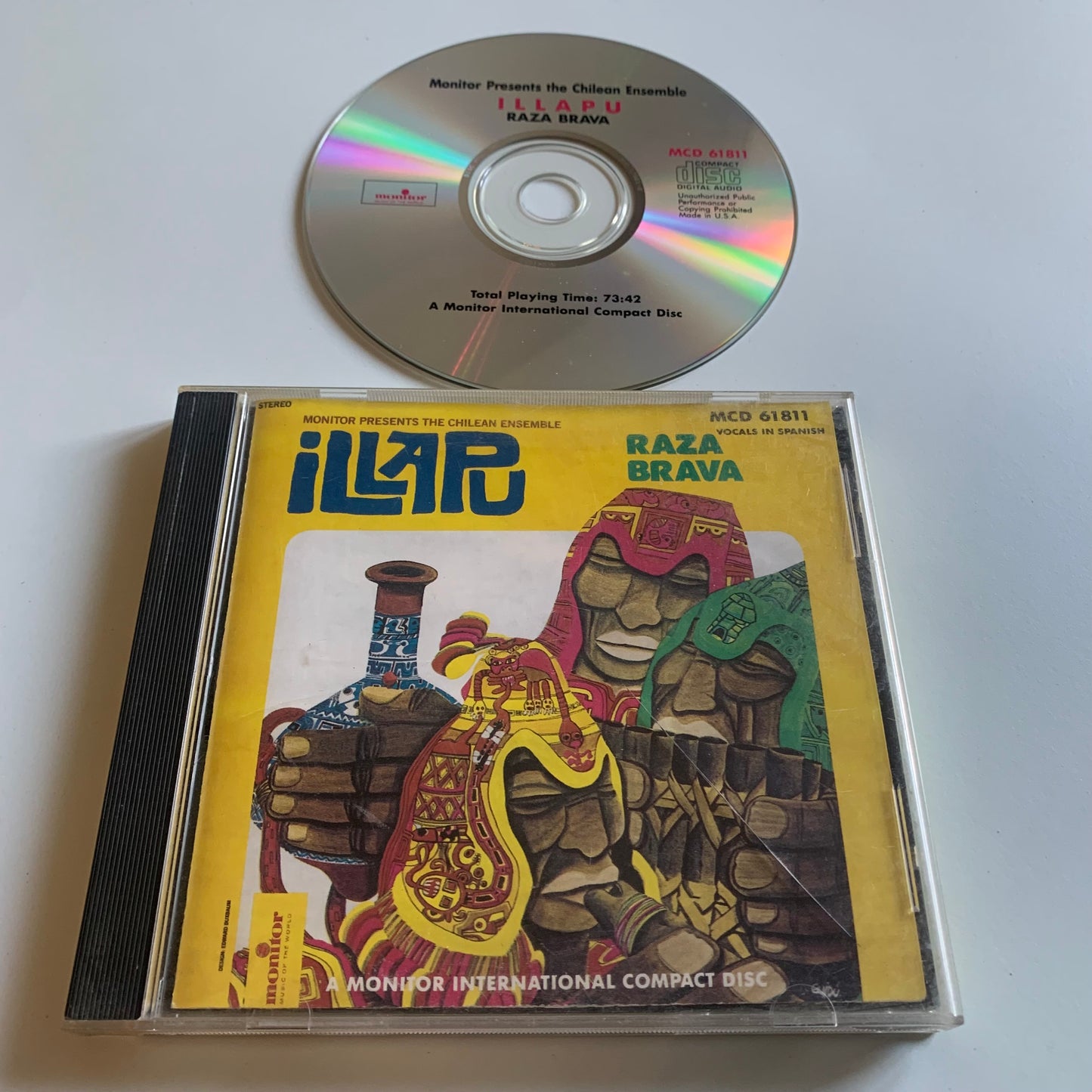 CD - Illapu - Volume 2. Raza Brava - 1986