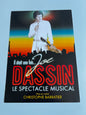 Affiche Poster Originale Spectacle Joe Dassin 2010 Il Était Une Fois - 30x21cm