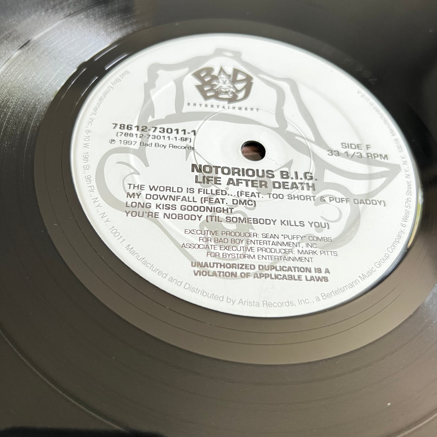 The Notorious B.I.G. - Life After Death - OG Double LP 1997 (manque 1LP)