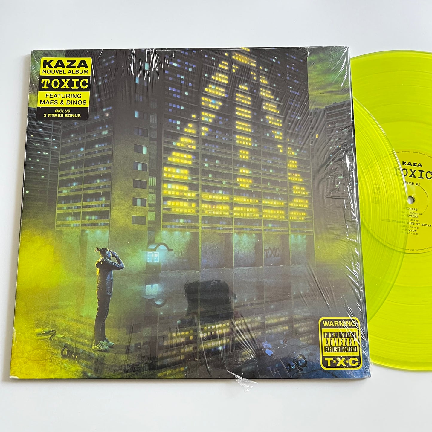 Kaza - Toxic - Double LP Jaune Yellow - 2021