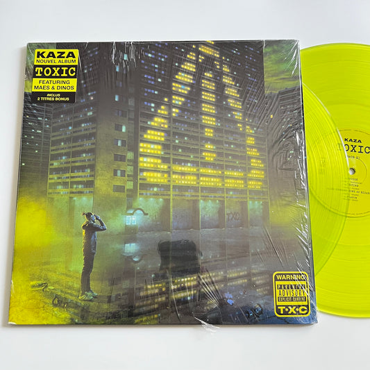 Kaza - Toxic - Double LP Jaune Yellow - 2021