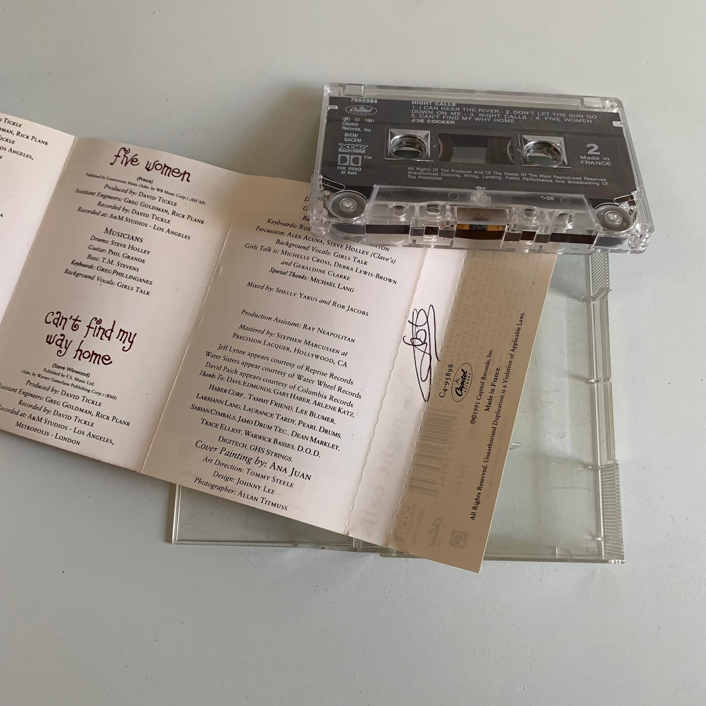 Joe Cocker - Night Calls - 1991 Occasion