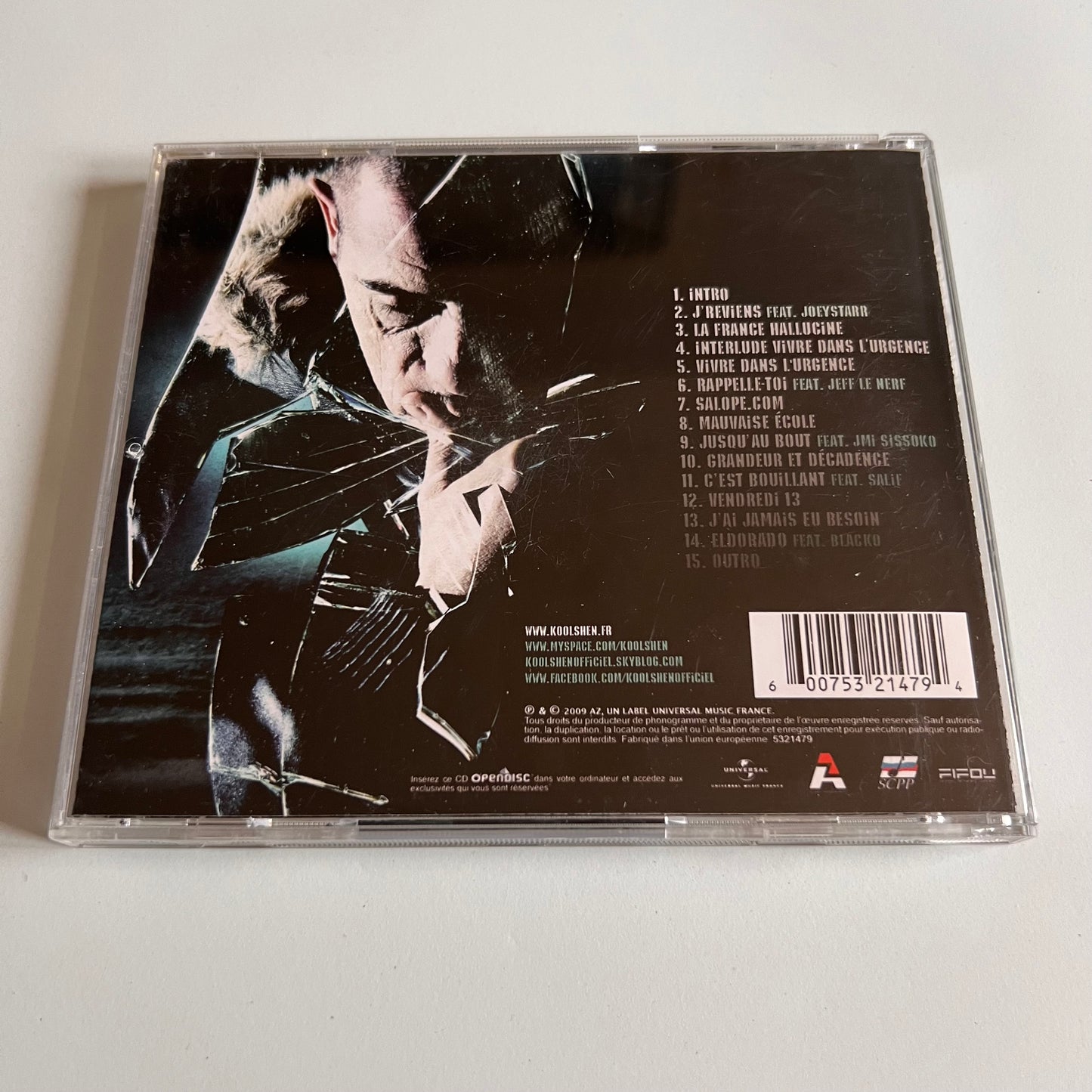 CD - Kool Shen - Crise De Conscience - 2009